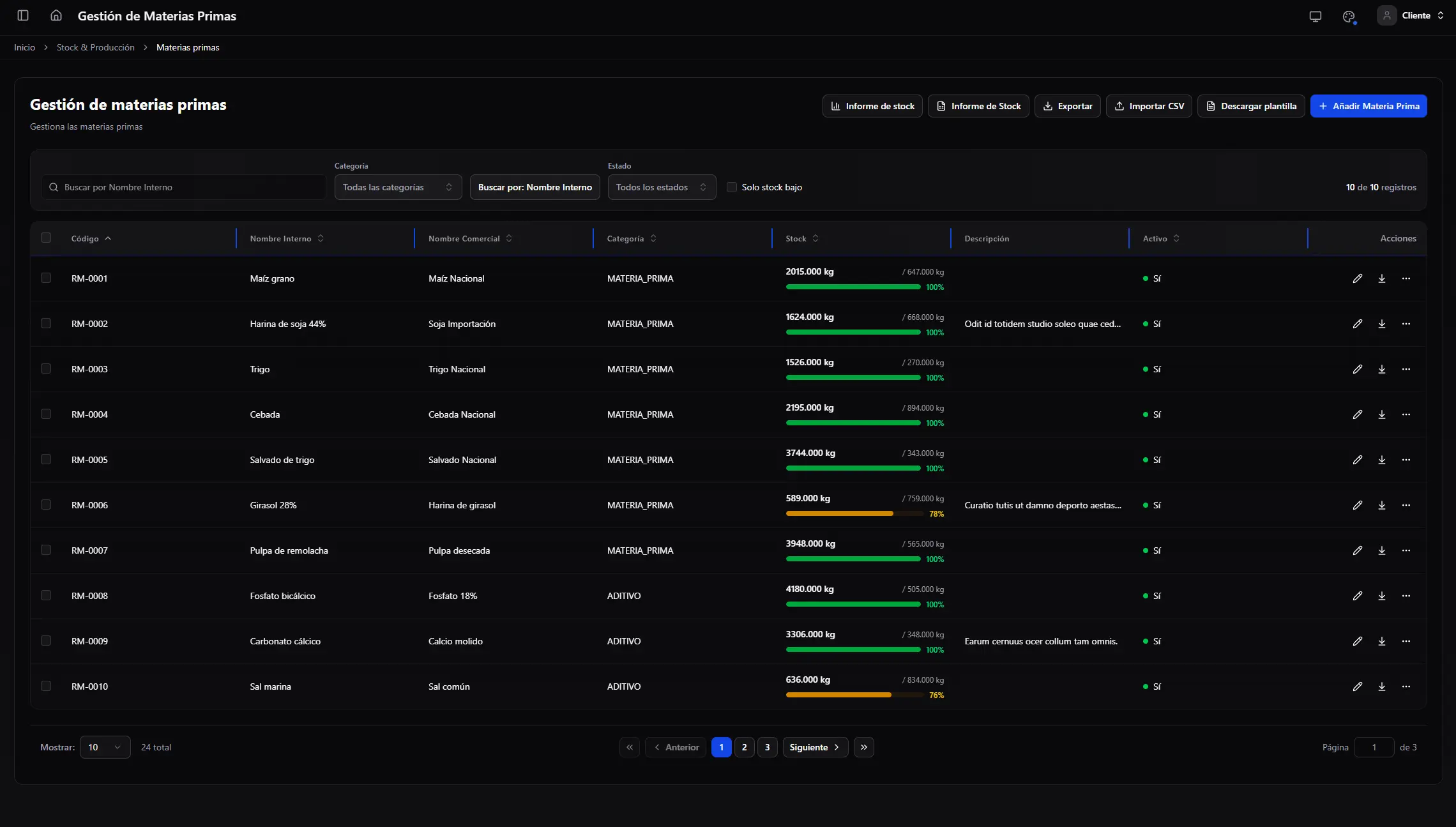 Weasel Web dashboard preview